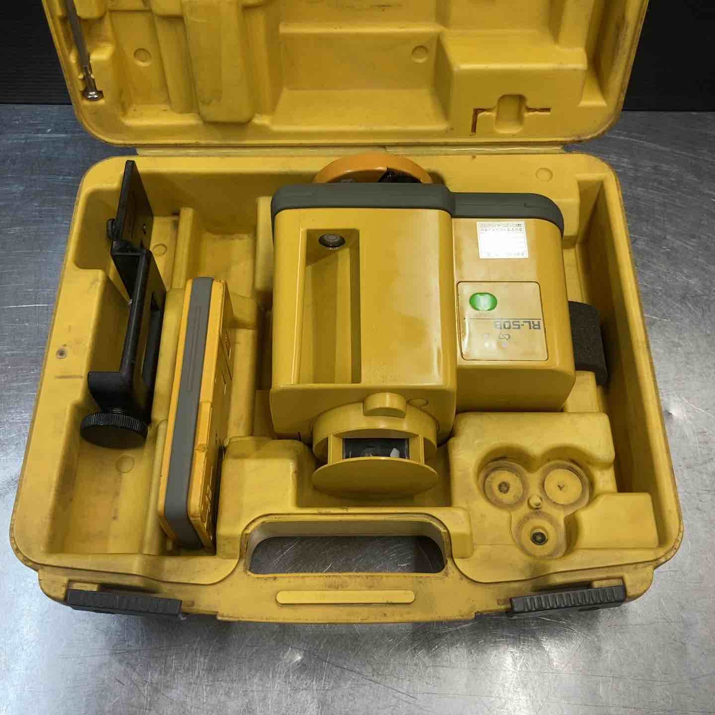中古品】 トプコン(TOPCON) 回転レーザー(レベルプレーナー) RL