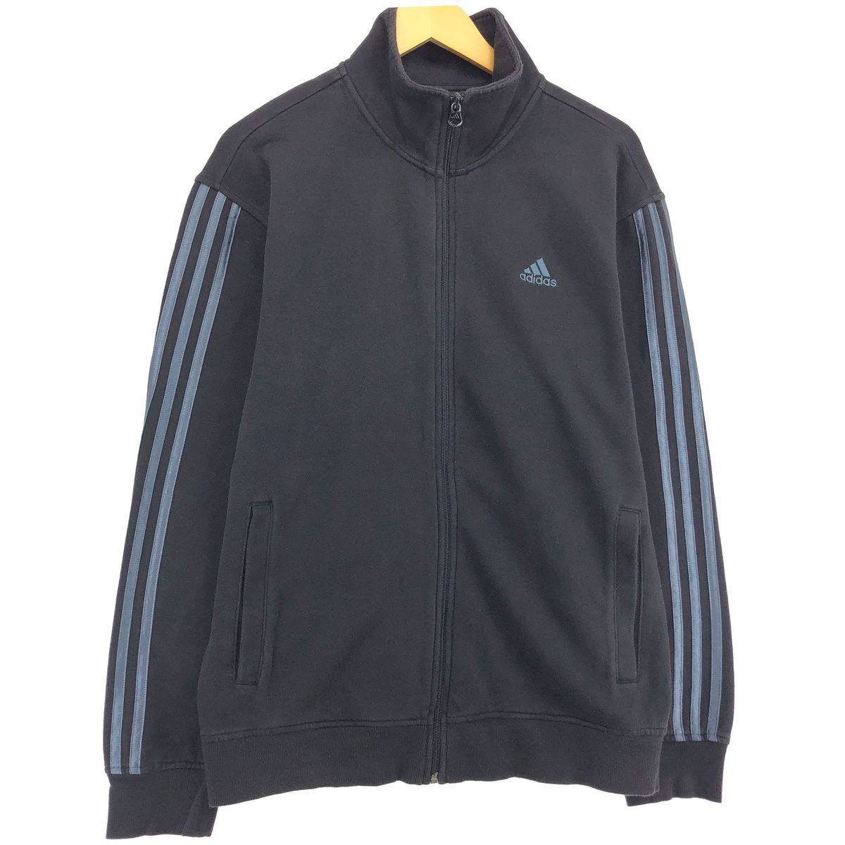古着 アディダス adidas フルジップスウェットシャツ トレーナー メンズM相当/eaa468630