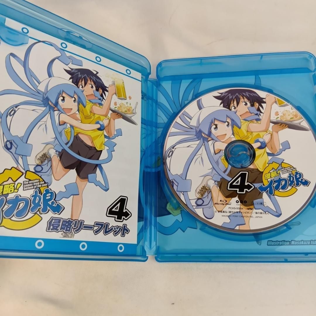 Blu-ray 侵略！イカ娘 6巻セット （5巻のみ欠品）全て美品 - メルカリ