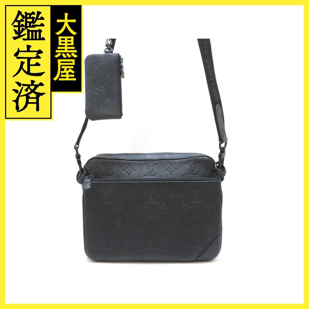 新品同様◎ルイヴィトン トリオ•メッセンジャー モノグラム・シャドウM46602 LOUIS VUITTON ルイヴィトン ショルダーバッグ メンズ トリオ