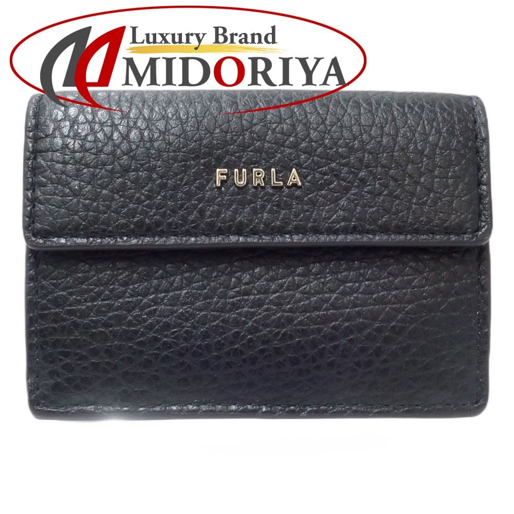 フルラ Furla バビロンS 二つ折り財布 レザー ブラック/083369 | www