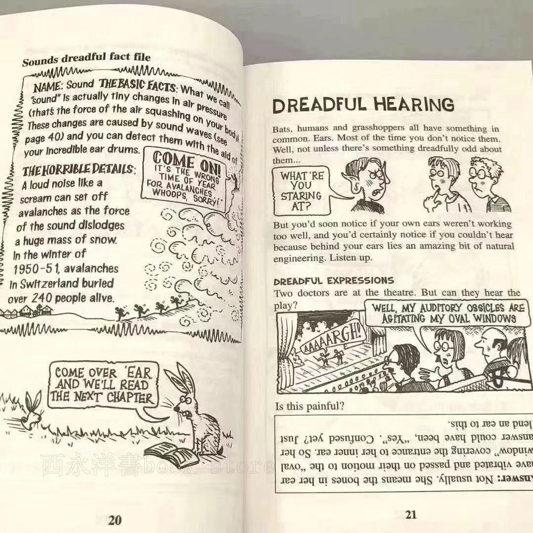 Horrible Science 20冊セット 中国語 絵本 可怕的科学 漫画版 37