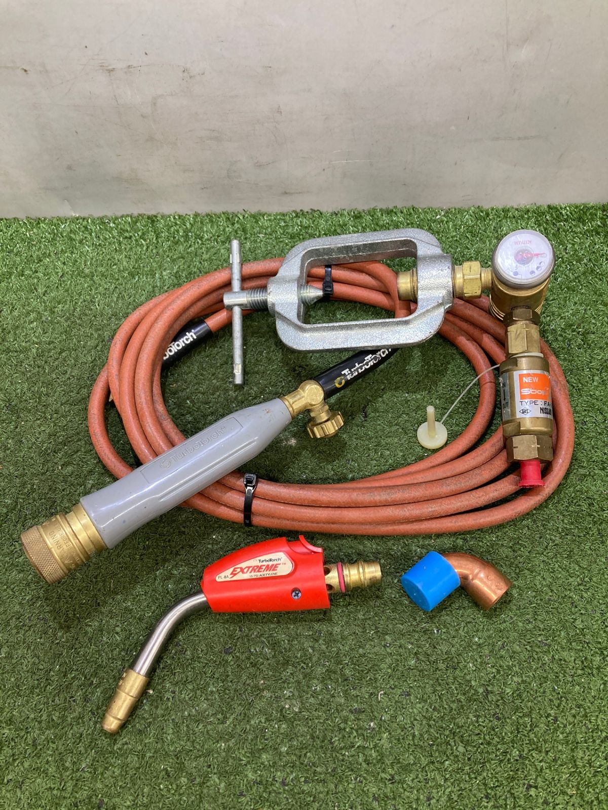 品 0921 TurboTorch ターボトーチ アセチレンバーナー FA-21OA 溶接機 EXTREME PL-8A ケース付き IT5LORHZG657