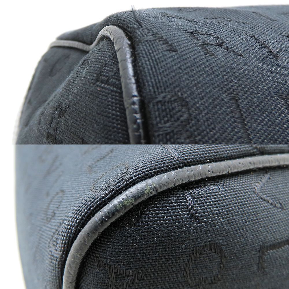 BVLGARI ブルガリ ハンドバッグ ミニボストン ロゴマニア キャンバスx  