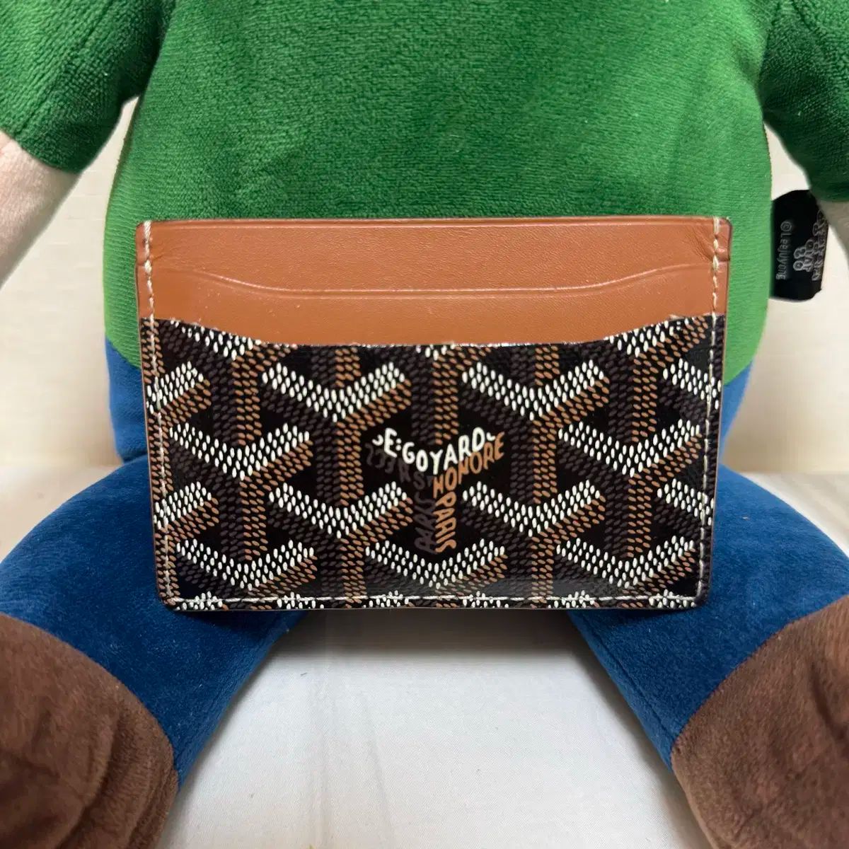 Goyard ゴヤール サン シュルピス カードウォレット ブラックタン