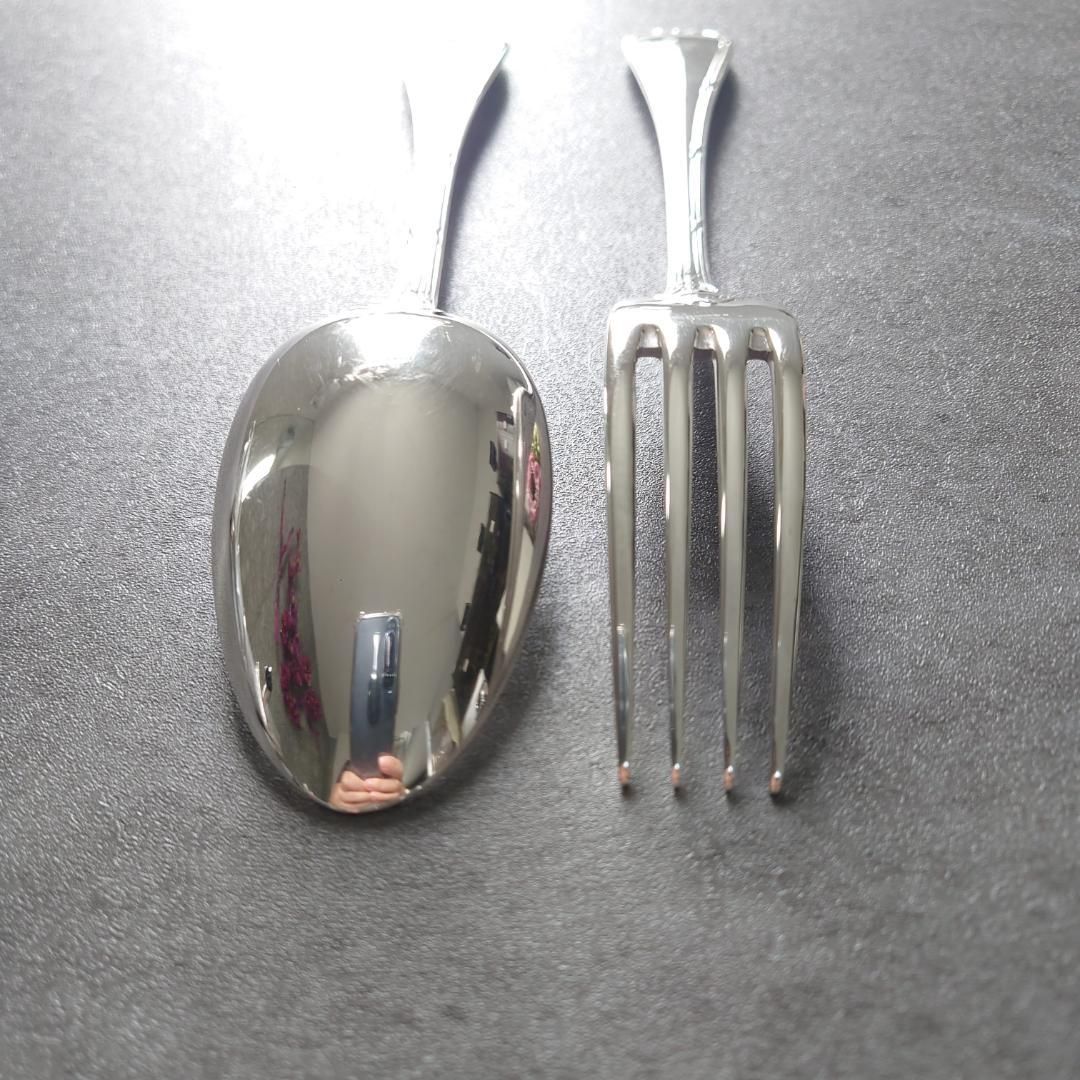 美品 クリストフル リュバン テーブルフォーク テーブルスプーン 2点