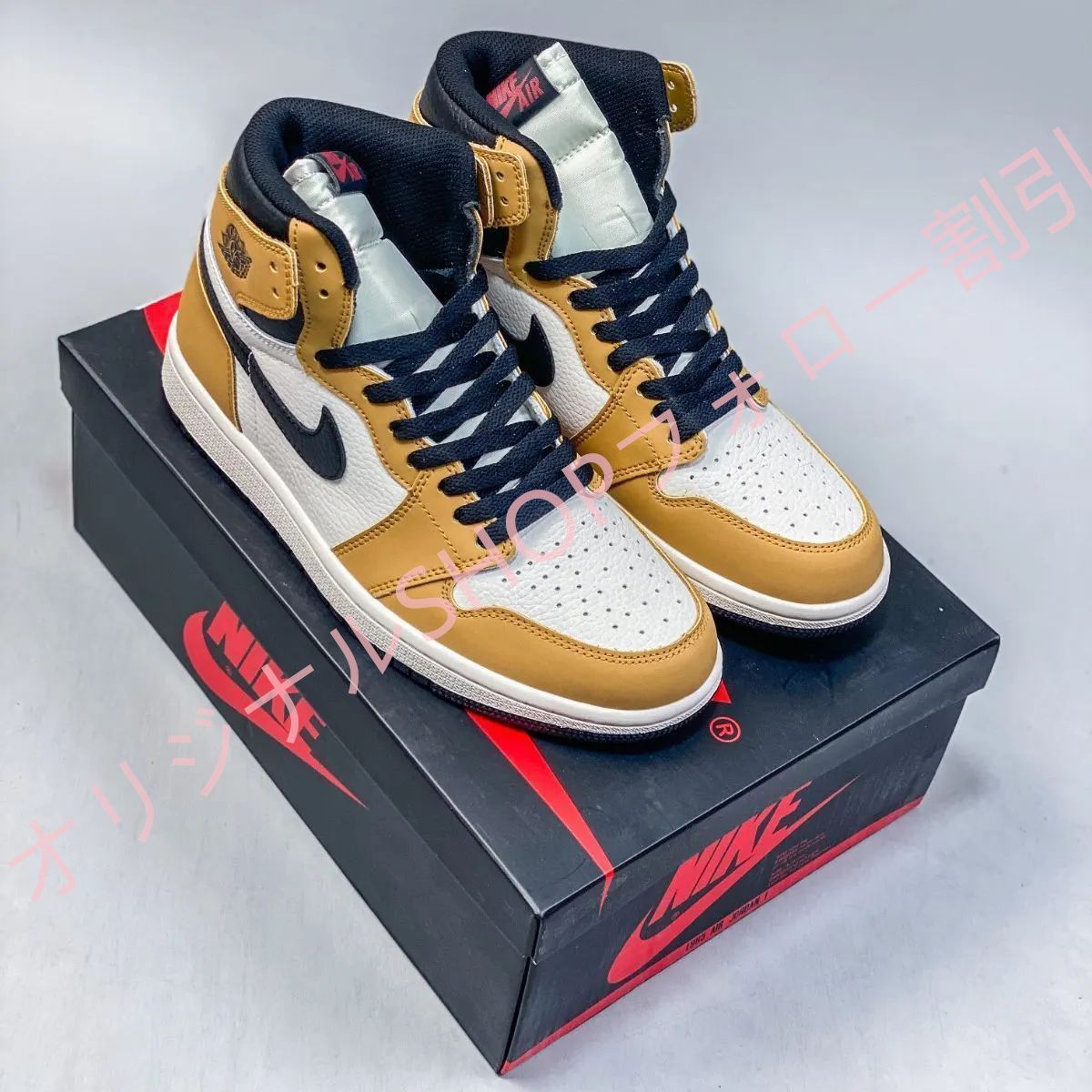 値下げします 新品 NIKE ナイキ スニーカー 555088-700 Air Jordan 1 RETRO High Rookie of The Year  エアジョーダン1 レトロ ハイ OG ルーキー オブ ザ イヤー スニーカー ブラウン系 - メルカリ