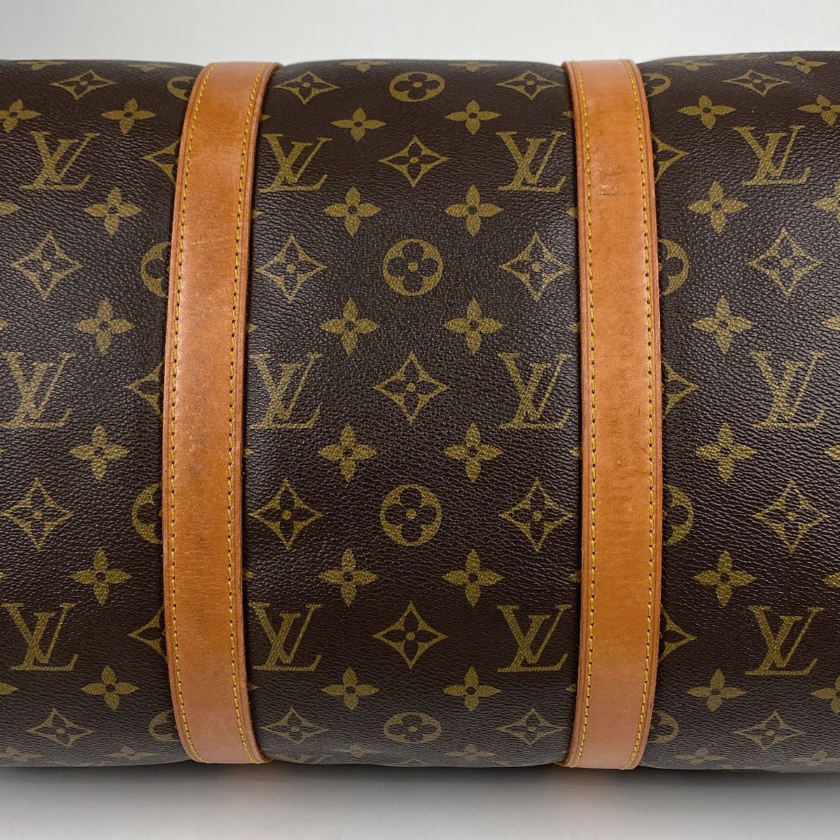 ルイ・ヴィトン Louis Vuitton キーポル 50 ハンドバッグ 旅行 出張 ビジネス ボストンバッグ モノグラム ブラウン M41426 レディース 【中古】