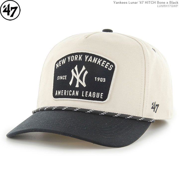 47 キャップ ヤンキース フォーティセブン 47BRAND メンズ ブランド Yankees Lunar '47 HITCH