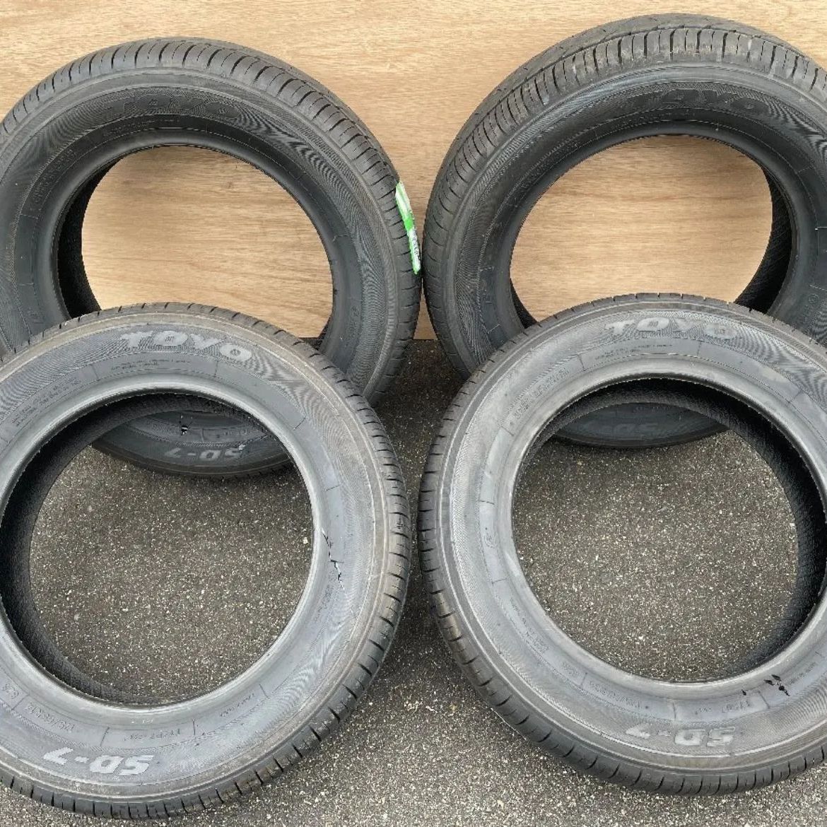 未使用品】TOYOTIRES トーヨータイヤ SD-7 サマータイヤ 175/65R14 2019年製 ヴィッツ ノート フィット デミオ【 タイヤ4本セット】 - メルカリ