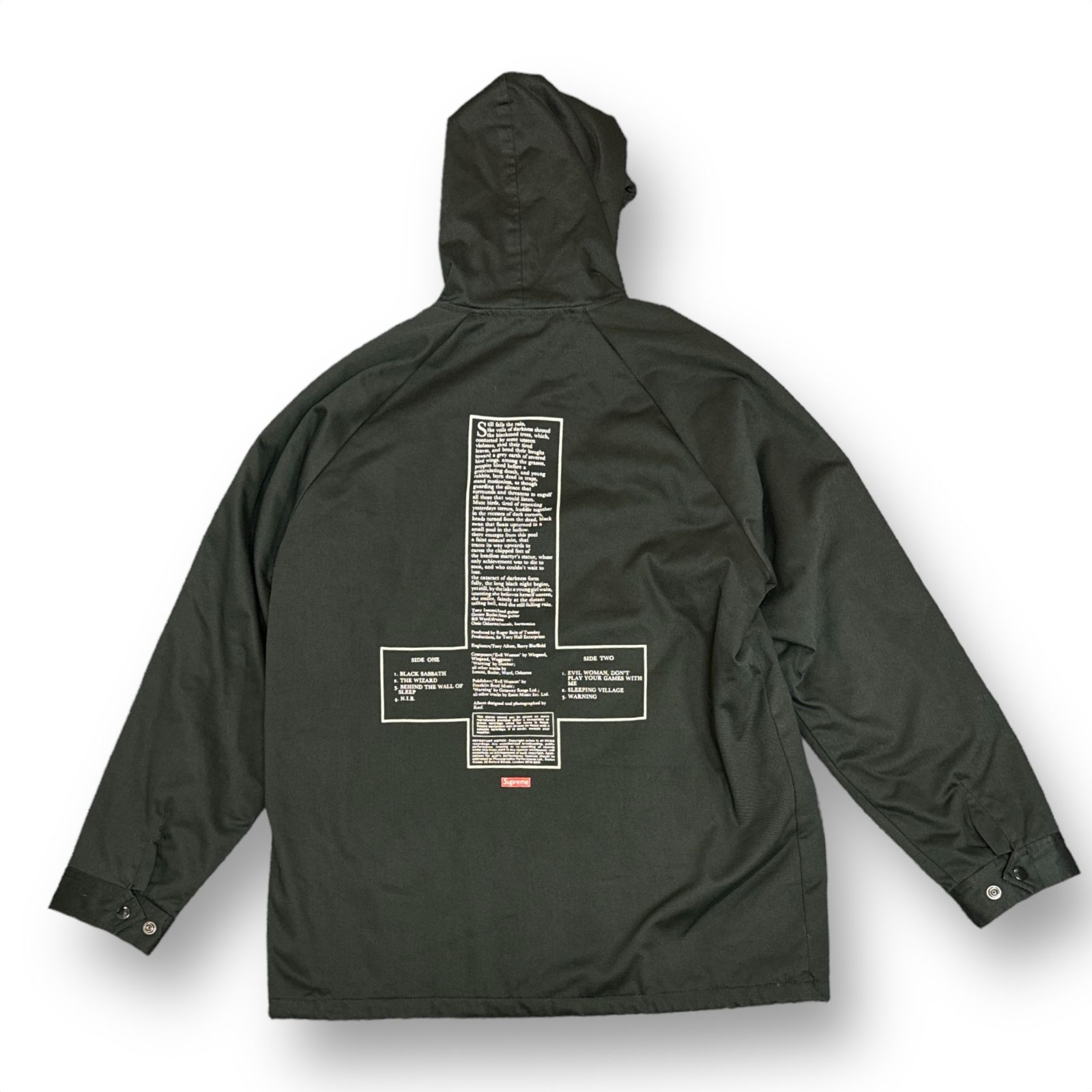 SUPREMR シュプリーム×Black Sabbath ブラックサバス Hooded Sweatshirt パーカー(M) - ブランド別