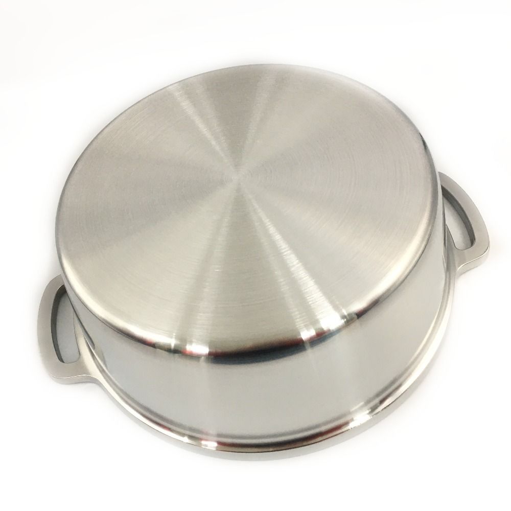 広島アルミニウム HALムスイ《 無水鍋 24cm 》シルバー - メルカリ