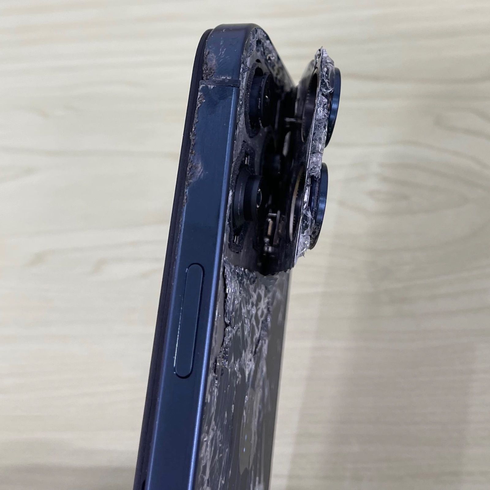 iPhone15Pro 128GB ブルーチタニウム SIMフリー ジャンク 21604