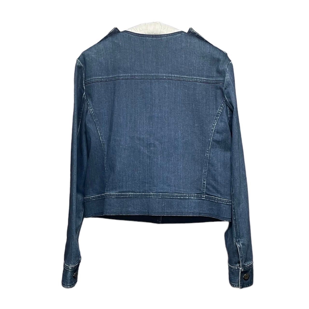LANVIN ACNE ランバン　アクネ　デニム　ジャケット LANVIN×ACNE ランバン アクネ 09SS Denim Collection ノーカラーデニム