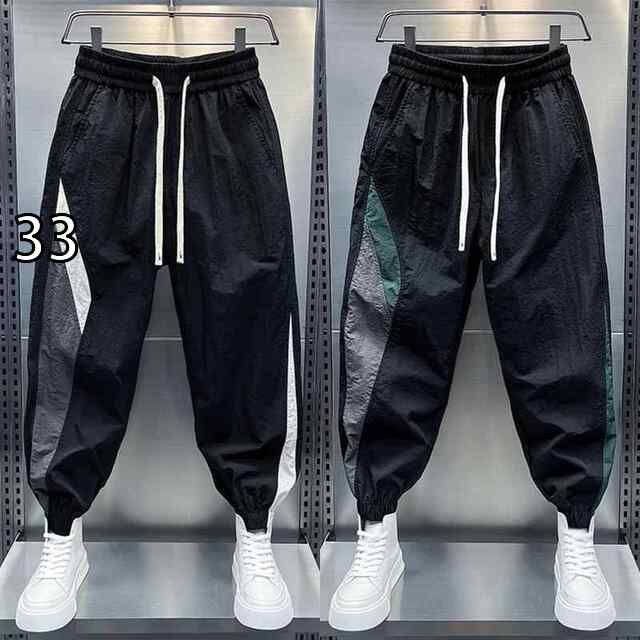 [33]メンズ ファッション 服  オシャレ シンプル 大 かっこいい 大きいサイズ ストリート 紳士服 夏 速乾 パンツ アウトドア スポーツ カジュアル 九分丈