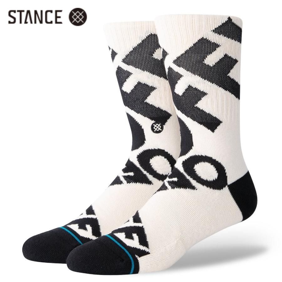 STANCE x OFF! LICKS インフィニット コラボ ソックス ホワイト 靴下