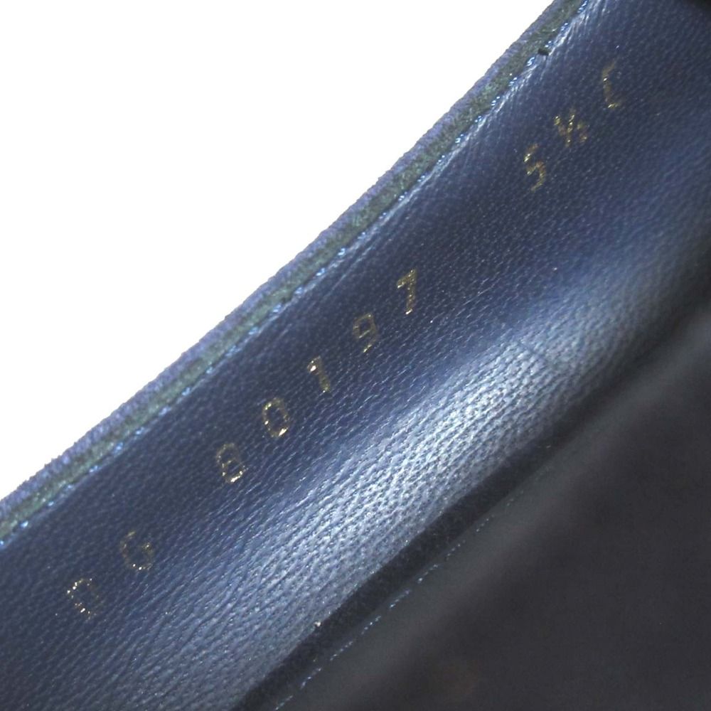 スエード チャンキーヒール