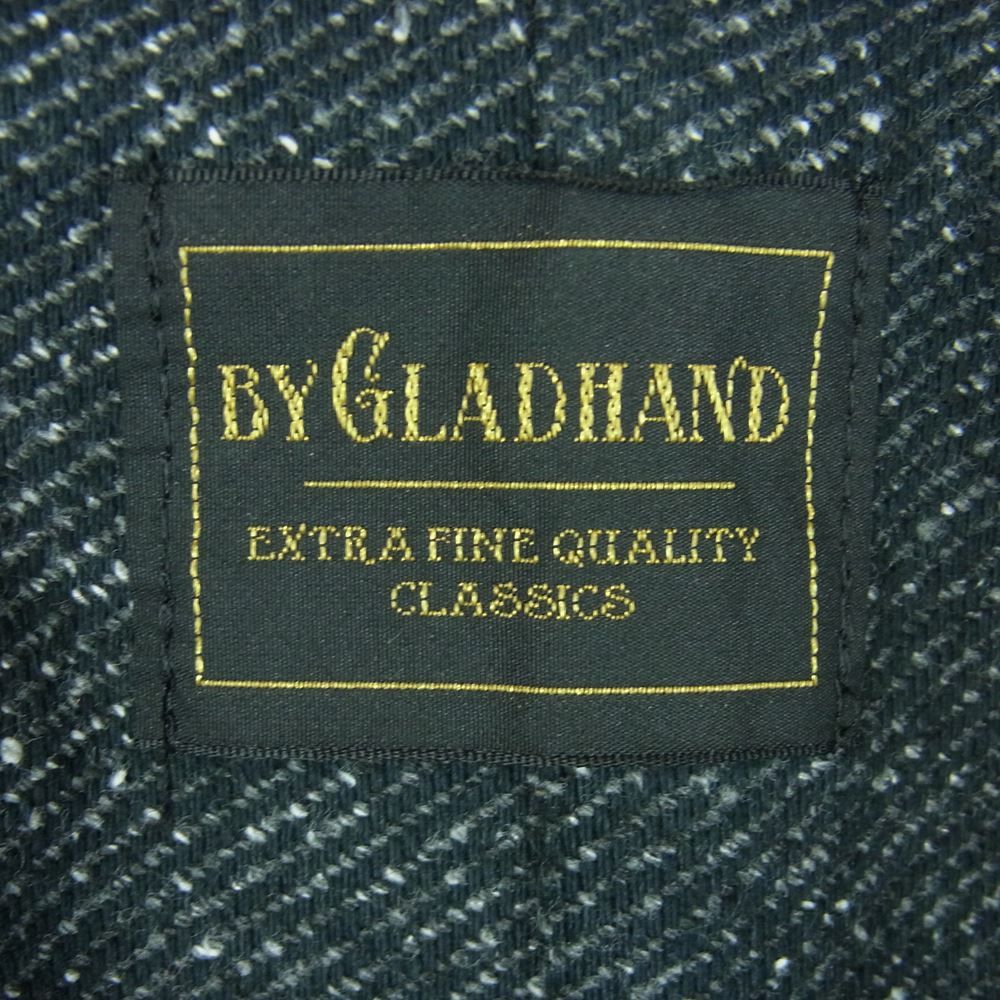 GLADHAND BILLS COAT ビルズ レザー パイピングメルトン - www 