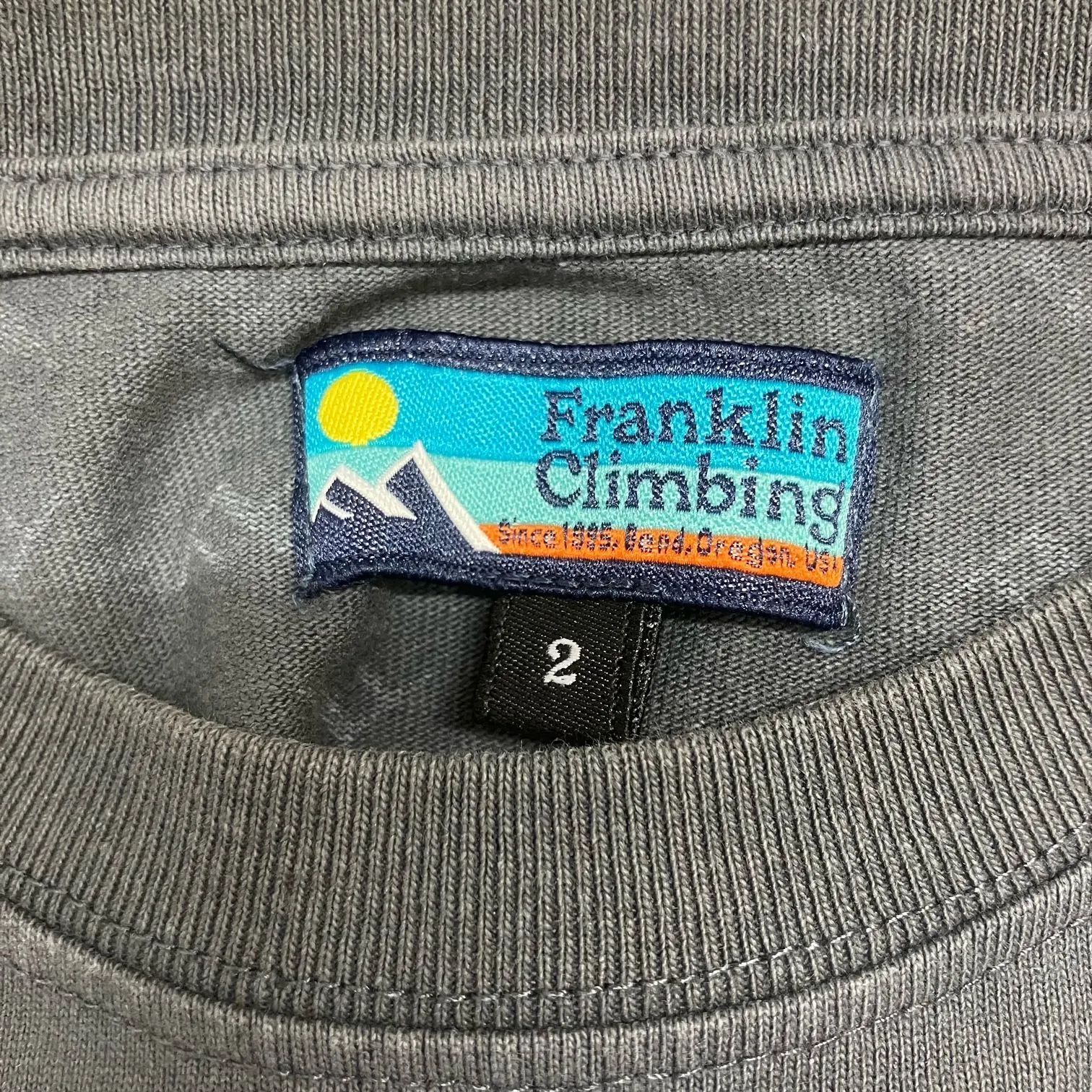 Franklin Climbing 】フランクリン クライミング ロングTシャツ ダーク