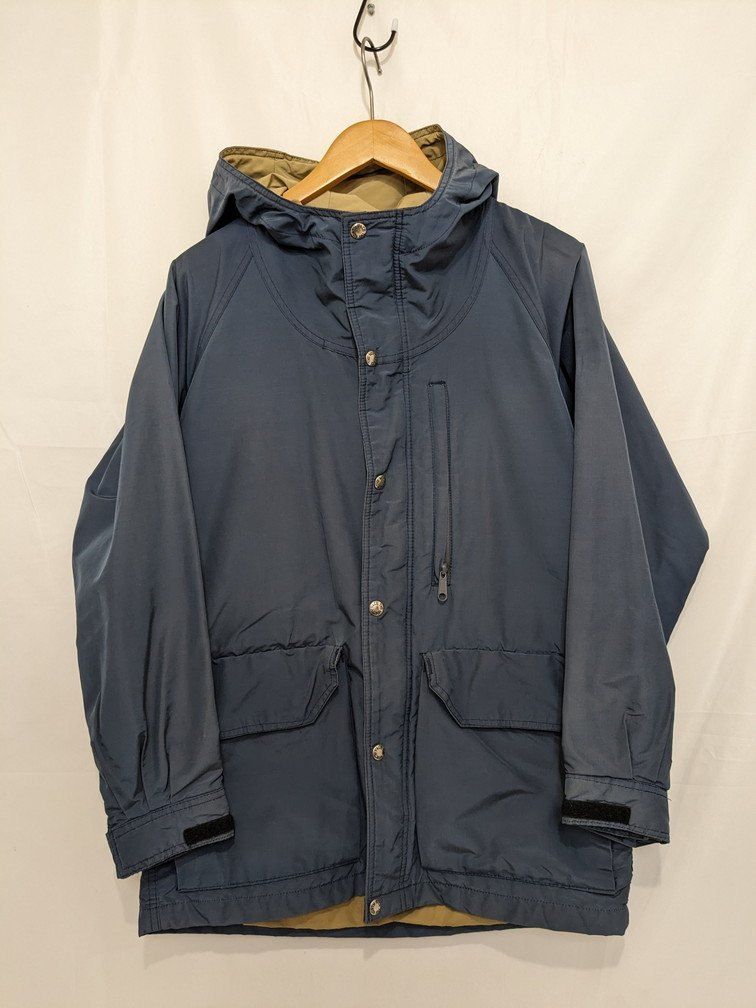 THE NORTH FACE 80's ノースフェイス 60/40クロスマウンテンパーカー 茶タグ USA製 サイズ：S カラー：ブルー