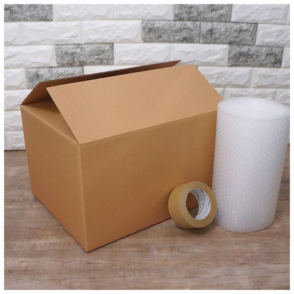 【在庫処分】Diz+ 日本製 ダンボール 120サイズ 10枚セット 段ボール 引っ越し 宅配便 120 (二つ折りたたみ配送品)dD3-H-10