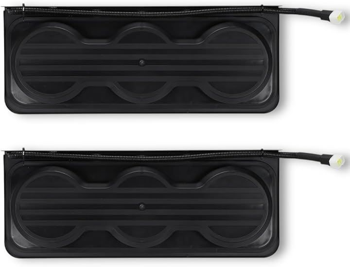 トラック　テールランプ24V　三菱　日野　いすゞ Kanoan 互換品 LED テールランプ 24V トラック 3連 丸型 丸テール 三菱