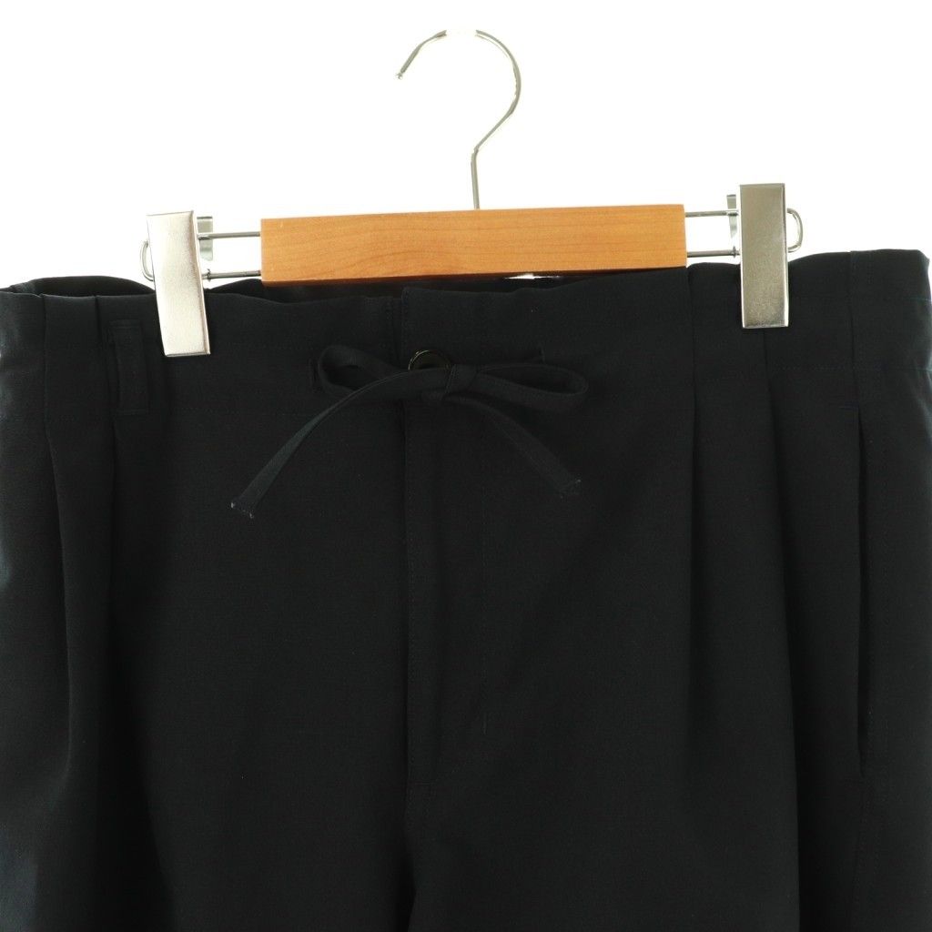 【中古】ノンネイティブ nonnative 25SS DWELLER EASY PANTS POLY WEATHERパンツ イージー ツータック 1 紺 ノンネイティブ nonnative 25SS DWELLER EASY PANTS POLY WEATHER