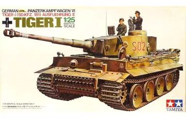 中古】プラモデル 1/25 ドイツ陸軍重戦車 タイガーI型