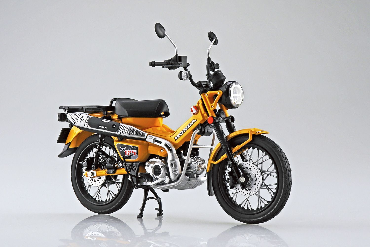 SKYNET 1/12 完成品バイク Honda CT125 ハンターカブ ターメリックイエロー