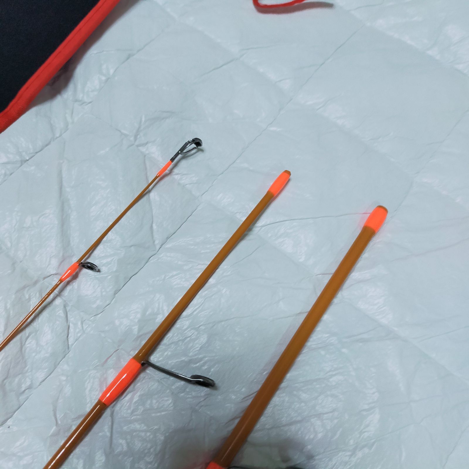 ☆新品☆4.6ftスピニングロッドSUL 柔らかく遊べるグラスロッド