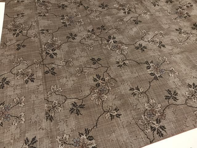 平和屋着物○本場大島紬 古代染色純泥染め 一元7マルキ 手織り 盛商  