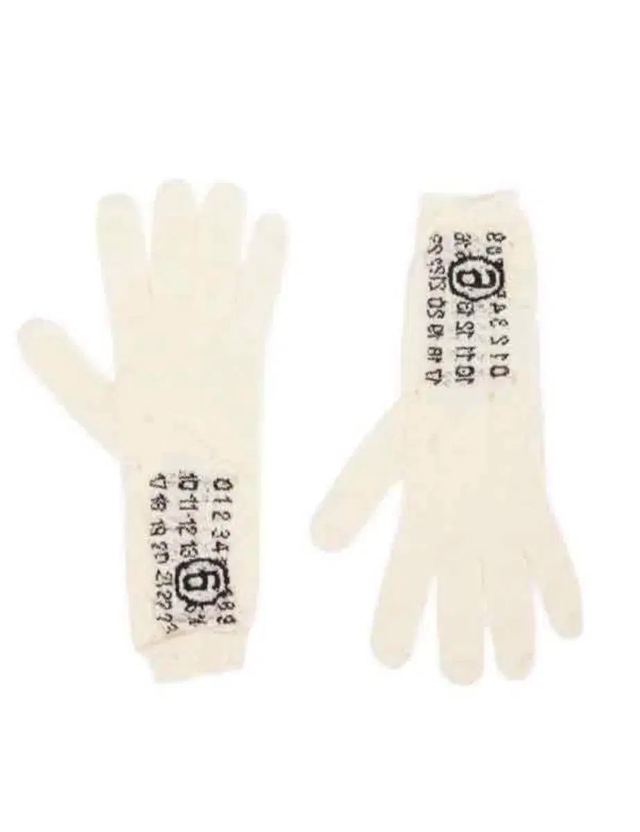 Maison Margiela メゾンマルジェラ mm6 ウール 番号付けします グローブ S サイズ