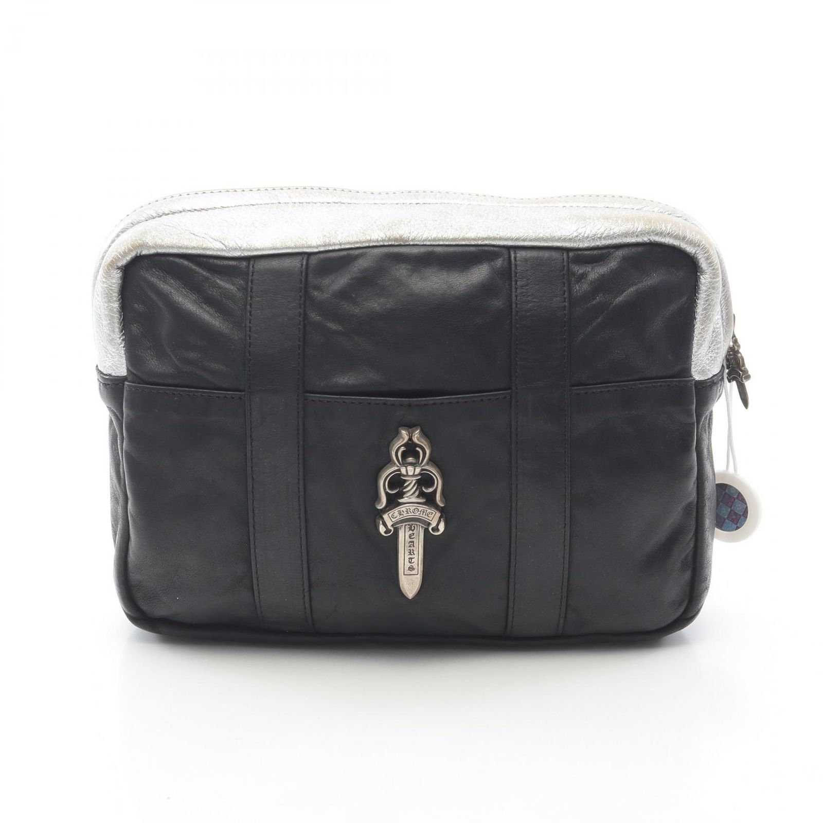 クロムハーツ CHROME HEARTS ポーチ ラージダガー ジップ