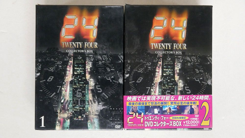 DVD 24-TWENTY FOUR-コレクターズボックス 1＆2/2点セット - メルカリ