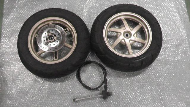 スマートディオZ4 AF63-1104 の ホイールセット タイヤ付き 1761278621