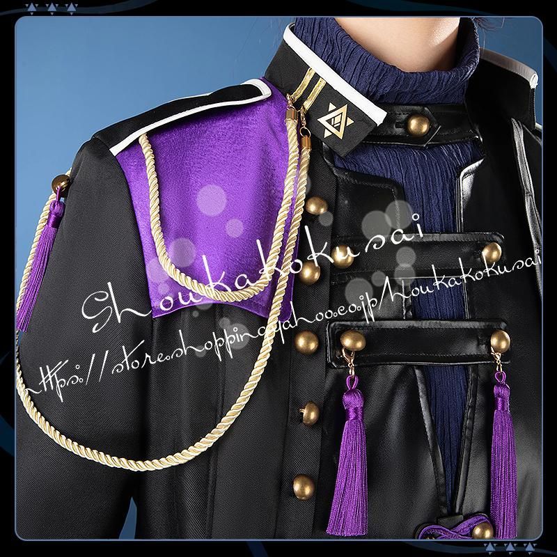 コスプレ衣装 にじさんじ 長尾景 三華の樂 男性S バーチャルYouTuber Vtuber 三華の樂 長尾景 コスプレ衣装