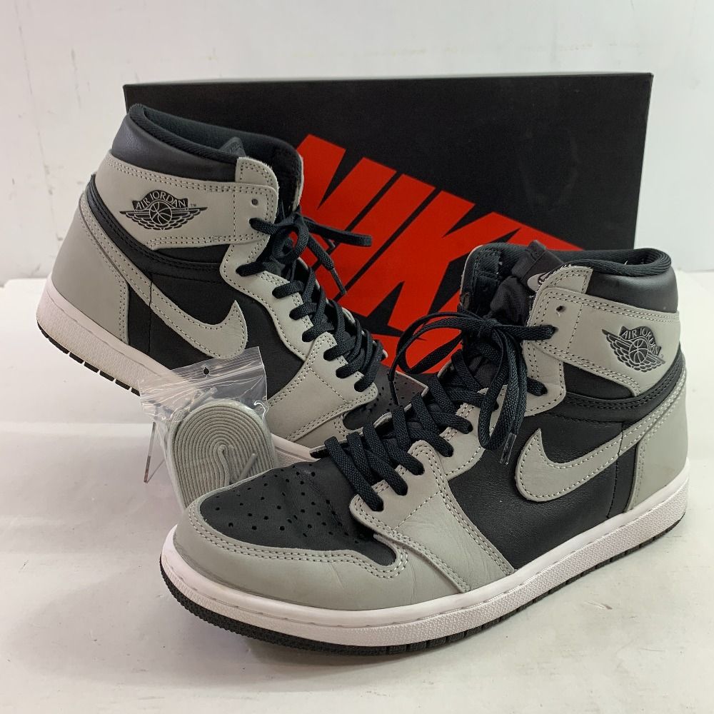 04w1498▽※【中古】Nike Air Jordan 1 High OG Shadow 2.0 555088-035 