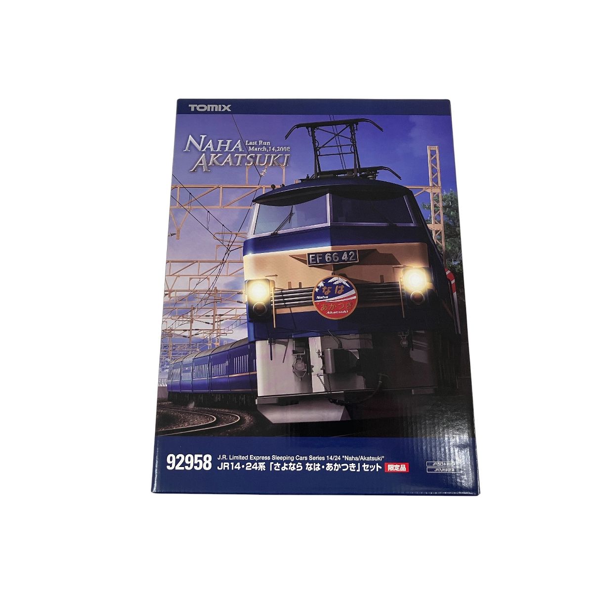 TOMIX 92958 JR 14 24系 さよなら なは あかつき 品 Nゲージ 鉄道模型 良好 O10481795