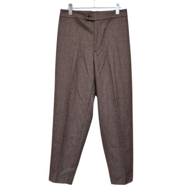 ARTS＆SCIENCE アーツアンドサイエンス Front ziptapered pant 千鳥格子柄テーパードパンツ 0223-L3131-3258 8054000192427