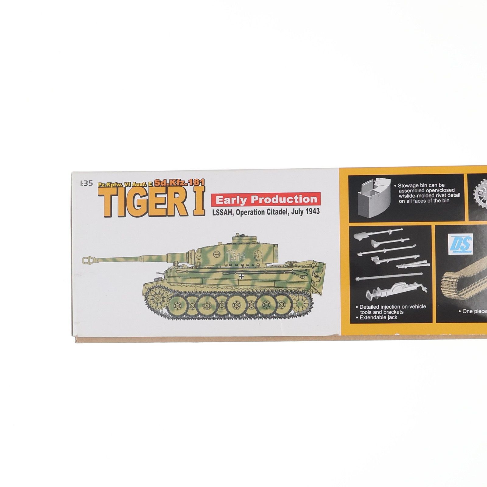 1/35 WW.II ドイツ軍 ティーガーI 初期生産型 第1SS装甲師団