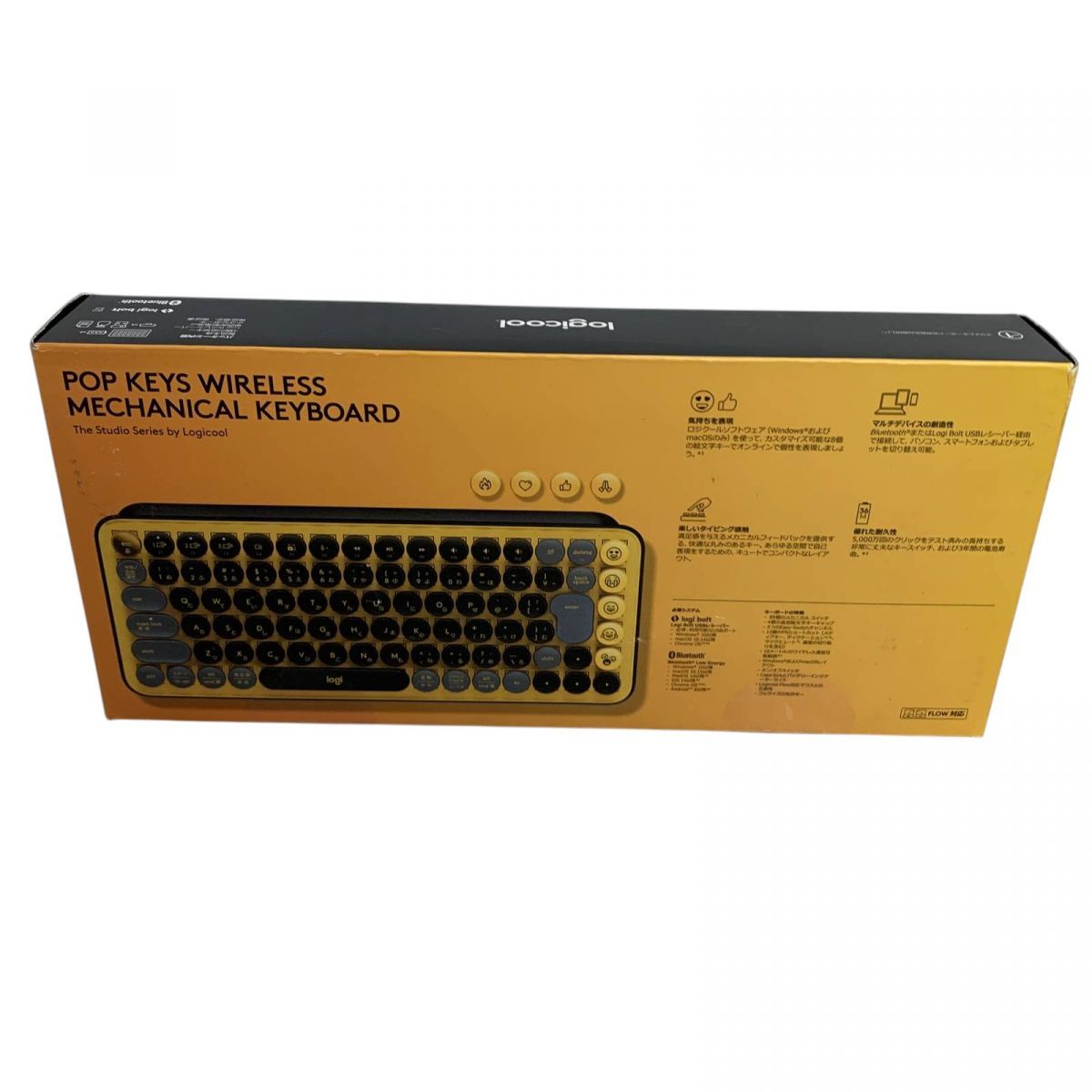 メカニカル キーボード ワイヤレス Logicool ロジクール K730YL AMK839058相