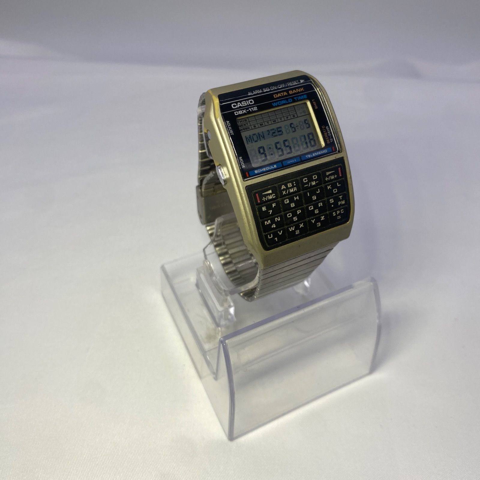 ヴィンテージ DBX-112 CASIO カシオ データバンク メンズ 腕時計 昭和