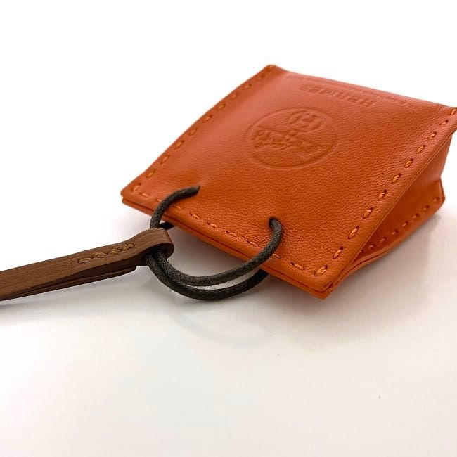 最終価格　HERMES サックオランジュ　バッグチャーム　エルメス HERMES エルメス バッグチャーム/ストラップ サックオランジュ
