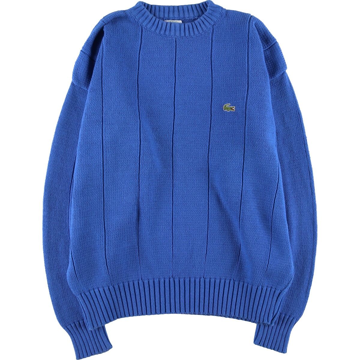 古着 80年代 ラコステ LACOSTE IZOD コットンニットセーター USA製 