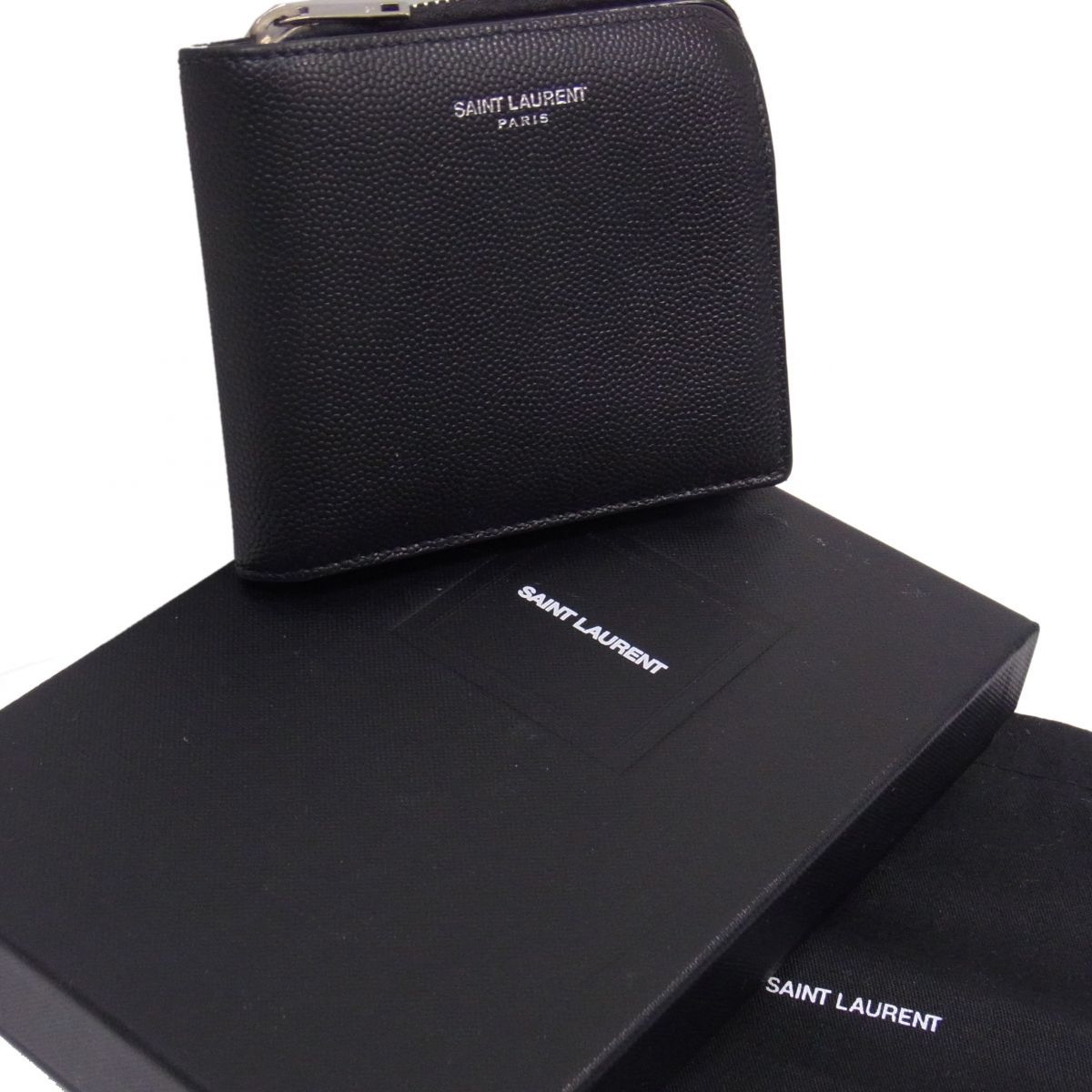 定価49,500円◇SAINT LAURENT サンローラン イースト ウェスト ジップ