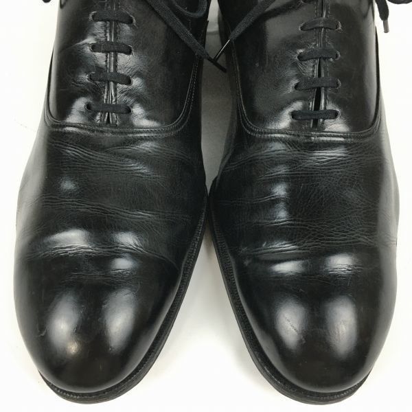 試着交換OK！60s-70s?Vintage 　Edgerton/エジャートン　プレーントゥ/ビジネスシューズ〈黒/BLACK/ブラック〉size8/26.0程度　/メンズ//men's 菅NO.WZB-214 試着交換OK！60s-70s?Vintage Edgerton/エジャートン プレーントゥ