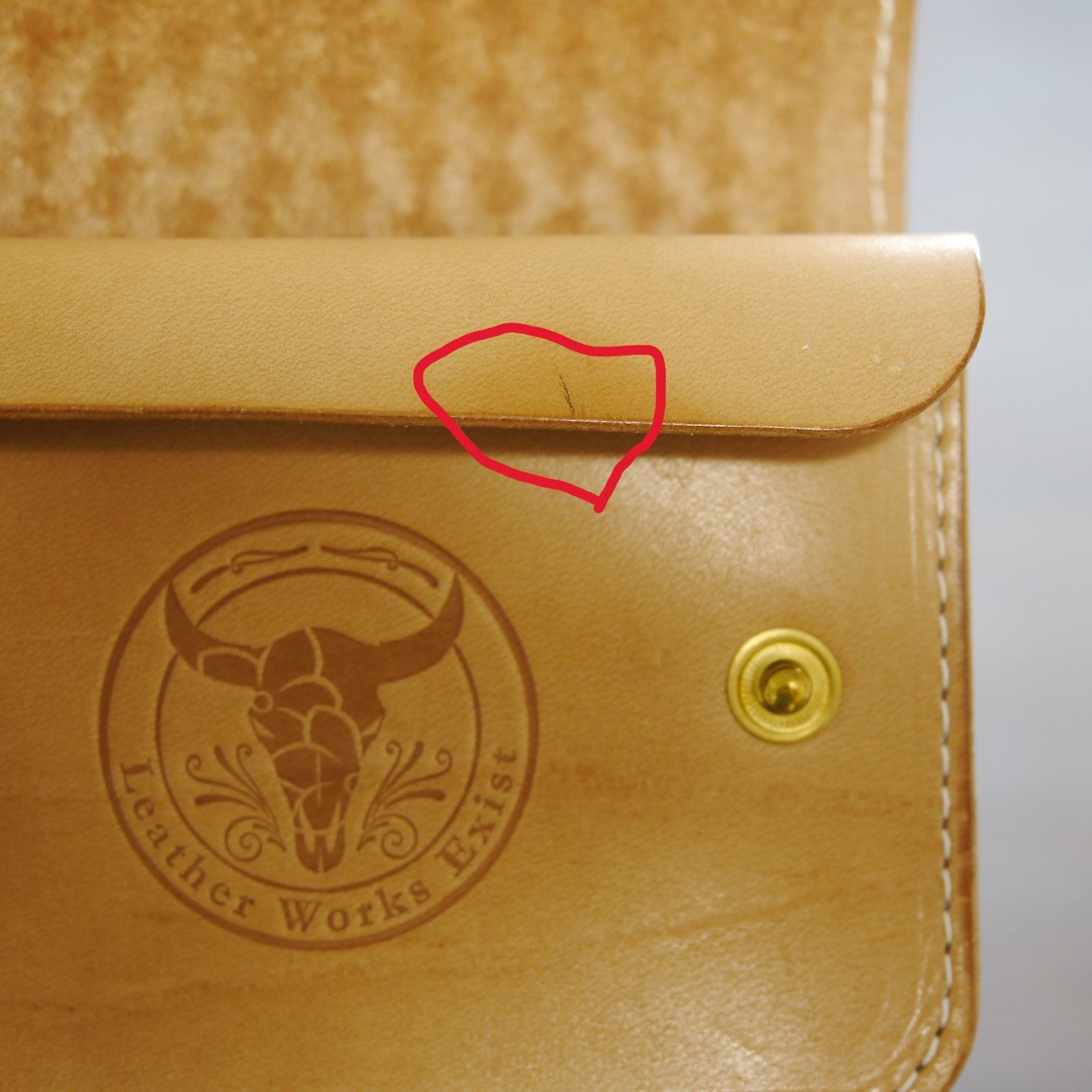 栃木レザー ロングトラッカーウォレット 42タロン ビンテージ