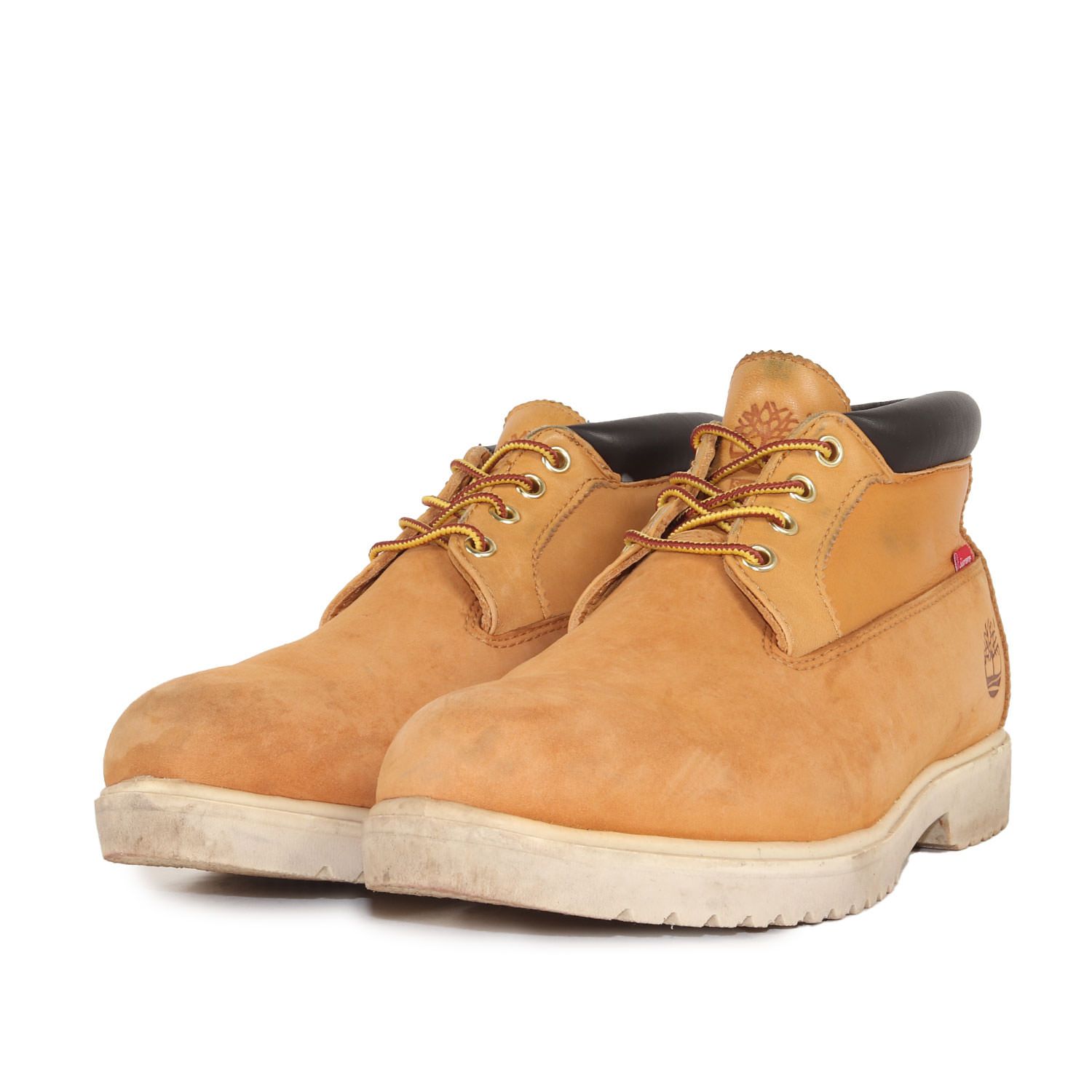 Supreme シュプリーム サイズ:26.0cm Timberland ヌバック チャッカ ブーツ Waterproof Chukka Boot ウィート US8 ティンバーランド コラボ シューズ 靴【メンズ】