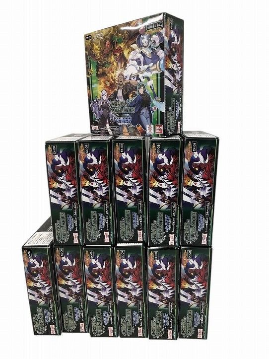 未開封 BANDAI デジモンカードゲーム エクストラブースター CHAIN OF LIBERATION ボックス EX-08 12点 AYK616948相