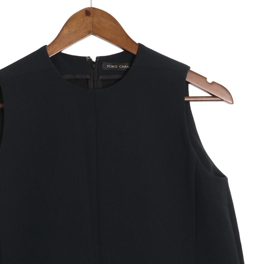 ヨーコチャン YOKO CHAN 18SS ストレッチ ノースリーブ ワンピース